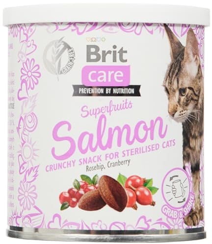 Vafo Praha s.r.o. Brete Care Katzensnack, 100 g, Lachs, 6 Stück