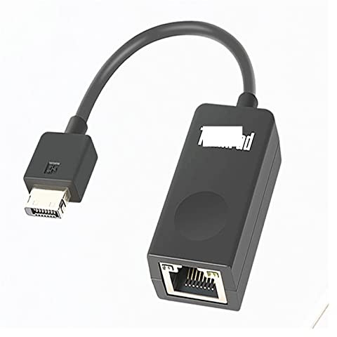 AJOHBM Adaptador de extensión Ethernet Gen 2 Compatible with ThinkPad X13 Yoga L13 Yoga T14 T15 P14s P15S P43S P53S X390 Yoga 4x90q84427