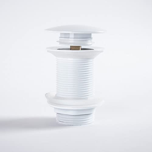 Wanda collection - Bonde clic-clac lavabo sans trop plein, blanc