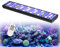 PopBloom Meerwasser LED 55W, mit Aufhängeset, Salzwasser LED Beleuchtung für Reef Coral Fish Wasserpflanzen Salzwasser Aquarium (für 50-70cm)