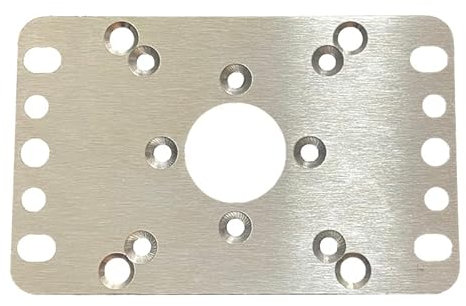 Arcade Joystick Flat Plate Converter Sanwa Mounting Plate Seimitsu Mounting Plate for Crown Fujin Alpha KAZE IL HAPP Joystick