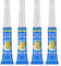 Ninnyi 4 PCS Aquarium glue, 5 g Clear Aquarium Safe Glue Quick Drying