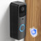 Blink Doorbell Mount, LOCKA Full-Metal Anti-Theft Doorbell Camera Mount, No-Drill and Not Block Motion Sensor Bracket, Blink Aluminum Alloy Video Doorbell Holder for Home/Apartment/Dorm