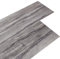 INMOZATA 36pcs/5.02㎡ Self Adhesive Floor Planks Lino Flooring with Grey Wood Effect Floor Tiles Self Adhesive 2.0 mm Thick for Kitchen Living Room and Bathroom Floor Planks(5.02㎡,Mist Gray)