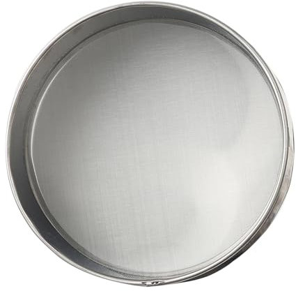 Colcolo Ceramic Glaze Sieve Filter Easy to Clean, 100 Mesh, Stainless Steel, Fine Mesh Sieve for Powdering, Baking, 30cm
