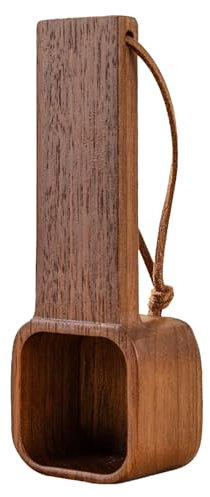 SCOOP MEDILLA DE CAFÉ - cuchara de cucharada de madera, herramienta de medición de cocina | SCOOP multipropósito para café, té, especias y hornear, cucharada de cocción ergonómica para botes, agitació