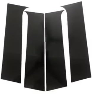 YLWDKORR Garniture Pilier Fenêtre Porte pour P&eugeot 207 1998-2012 Garniture Couverture de Montant de Colonne B C fenêtre portière Voiture