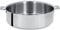 Cristel - S28Q- Sauteuse inox 28cm sans poignée amovible - Collection Mutine.