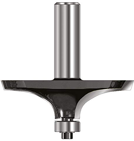 ENT 15680 Formfräser HW, Schaft (S) 12 mm, Durchmesser (D) 63,5 mm, NL1 20 mm, NL2 13 mm, SL 40 mm, Form A mit Kugellager