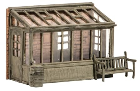 Wills SS24 Conservatory with garden seat & water butt