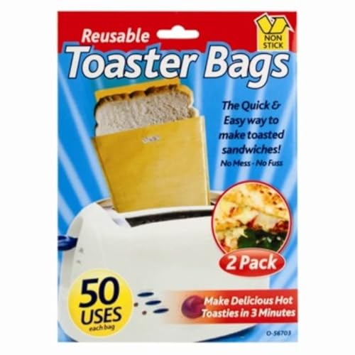 Toaster Buste Riutilizzabile Toastie Pouches Non Incollaggio Panino Tostato Sacchetti Per Alimenti