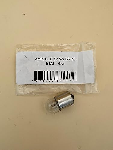 6V 5W BA15S GLÜHBIRNE AUTO BREMSLICHT SIGNALLAMPE GLÜHLAMPE AUTOBIRNEN RÜCKLICHT STOPPLICHT BLINKER MOTORRAD MOPED Außenlampe KUGELLAMPE