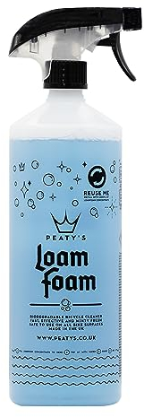 Peaty's Loam Foam Nettoyant pour Vélo de Qualité Professionnelle Bouteille de 1 Litre