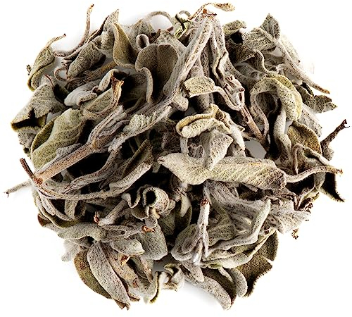 Salvia Hojas Té Hierbas Orgánicas - Especias Gourmet De Grecia - Sage Seco - Salvia Officinalis - Sauge - Sabio