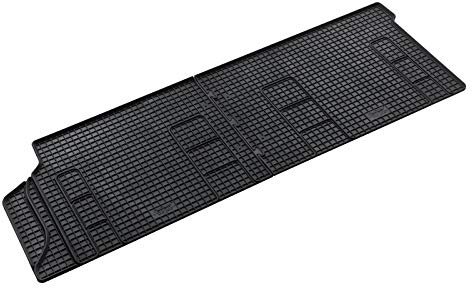 Gummi Fußmatten passend für VW T5 Multivan 2003-2015/T6 Multivan ab 2015 2. Sitzreihe 2-teilig AZUGA AZ10092577 Gummimatten Automatten