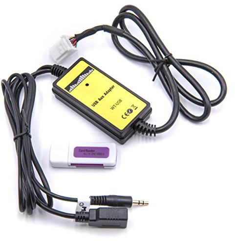 vhbw cavo adattatore audio AUX USB per autoradio (145 cm) compatibile con Toyota Sequoia 2005-2010, RAV4 2003-2010 - USB