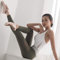 WYGH Yoga Jumpsuit Damen Alle In Einem Jumpsuit Ärmellosen Stretchy Overalls Bodysuit Sport Fitness Workout Ganzanzug Catsuit Bequeme Atmungsaktive Ballett Dancewear,Green-S