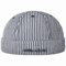 HAMMABURG Stripes Cotton Dockermütze One Size (ca. 56-60 cm) Herren - Handgefertigt - Aus 100% Baumwolle - Größenverstellbar durch Klettverschluss - Sommer/Winter dunkelblau One Size