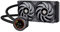 Thermaltake TOUGHLIQUID Ultra 240 All-In-One Wasserkühlung | LCD-Display | leise 120-mm-PWM-Lüfter | für Intel und AMD Sockel | schwarz