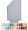 P'tit Basile - Baby Bettbezug 75x120 cm 80x120 cm mit Klappe für Kinderbetten - 100% Bio-Baumwolle - Dunkelgrau - Zertifiziert ohne Schadstoffe für Kinderbett 60x120 70x140 cm Babybett Wiege Korb
