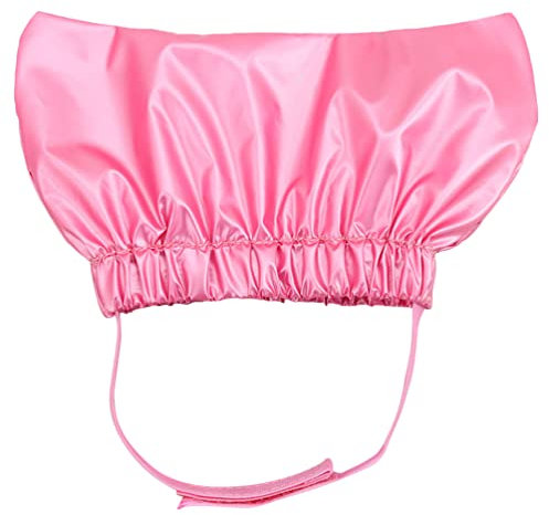Alipis Pet Bath Shower Caps Waterproof Cat Bathing Cap Reusable Dog Shower Cap Pink Sphynx Cat Hat Dog Ear Covers Protector for Bathing