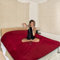 Sacred Weapon Wasserdichte Decke für Bett Intimität - Liebesdecke, Intimitätsdecke, Vergnügungsdecke, Spritzdecke - Absorbiert bis zu 1,4 kg