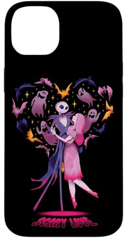 Disney The Nightmare Before Christmas Jack Sally Scary Love Case for iPhone 14 Plus