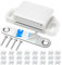 Tonitrui Cabinet Magnetic Catch Magnetic Cabinet Door Catch Magnetic Cabinet Latch for Kitchen Drawer Magnets to Stay Closed Magnetic Catch Closet for Drawer（White 6 Pack）