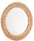 ORFOFE Schminktischspiegel Von Wall Woven Mirror Decor Badezimmer Schlafzimmer Wohnzimmer Rustikaler Spiegel Für Die Inneneinrichtung