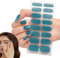 Halbgehärtete Gel Nagelfolie, Halbgehärtete Gel-Nagelstreifen, Gel-Nagelaufkleber Zum Abziehen Und Aufkleben, Selbstklebende Gel-Nagelaufkleber, Nagellack-Aufkleber, Komplette Nagelfolien