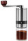 Manual Stainless Steel Coffee Grinder with 6 Adjustable Coarseness Settings, Portable Burr Coffee Grinder with Ceramic Grinding Core for Camping, Travel, Espresso (TRIPLE TREE)