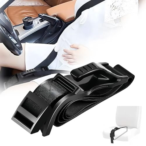YALiya Ceinture Grossesse Femme Enceinte, Ceinture Antichoc, Ajusteur Housse Siège ceinture sécurité, Confortable et Gratuit, Offre Confort et Sécurité aux Femmes Enceintes
