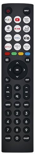 Télécommande universelle pour Smart TV 4K UHD - Aucune configuration nécessaire