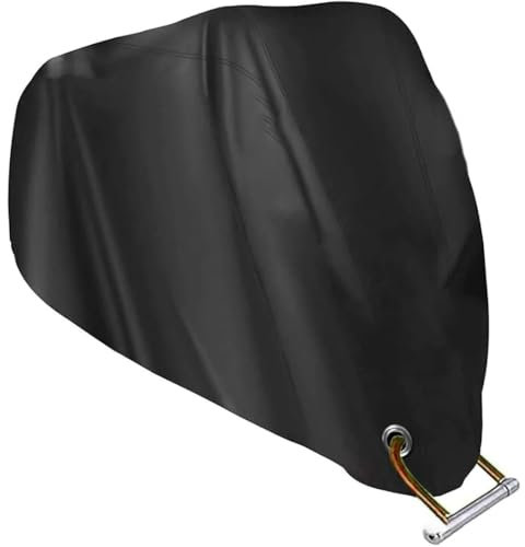 Congin Motorradabdeckung für Yamaha Alba 110 2011, Premium Elastischer Motorrad Cover Abdeckplane Staubschutz Motorrad Zubehör,XXL(245 * 105 * 125cm)