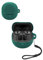 Funda protectora para auriculares SoundPEATS Air5, funda de silicona suave con impermeable, a prueba de golpes y resistente a los arañazos, ideal para la protección diaria, color verde