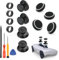 4Piezas Joystick Kit de Reparación de Repuesto para PS5 Tapa Analógica para el Pulgar Thumbstick Reemplazo con Herramientas Displace