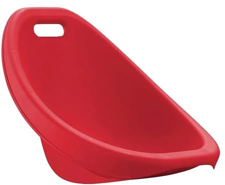MagicMeadow Sensory Rocker Chair | L 54cm W 39cm H 37cm | Red | Pack of 1 | Montessori Learning Chair Toys for Autistic Children | Sensory Toys for Autism - Child Chair for Ages 3+ | Sensory Equipment