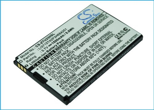 Cameronsino ® batteria per ZTE MF30, MF60, MF61, Vodafone 945, Li3711T42P3h654246, LI3715T42P3H654251, 1500 mAh, Li-Ion, 3.7V