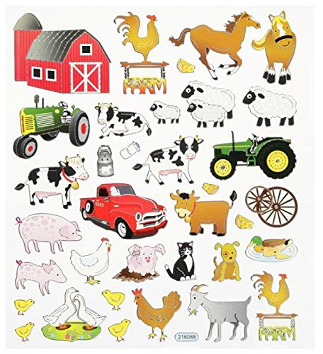 Hobby Design Sticker * Bauernhof * Aufkleber 3452345