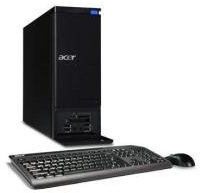 Acer Aspire 430 - Ordenador de sobremesa (1.3 GHz, AMD E, E-300, 4 GB, DDR3-SDRAM, 8 GB) Negro