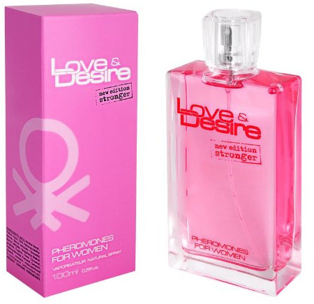 Love&Desire Eau de Parfum mit Pheromonen für Damen, 100 ml