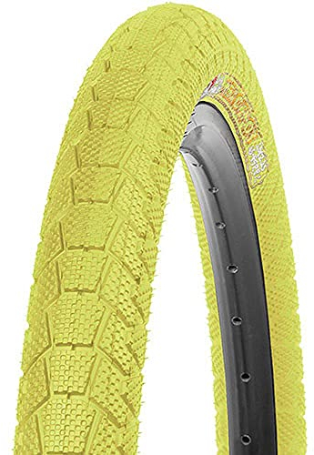 KENDA Unisex Adulto K-907 50-406-Coperta Da 20 X 1,95 cm, Colore Copertone, Giallo, pneumatici Con filo metallico, 20 X 1.95
