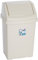 25L Calico Cream Plastic Kitchen Swing Bin Rubbish Waste Bin