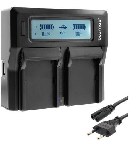 Dual Battery Charger for Sony NP-QM51/QM71 QM91 NP-F550 NP-F750/NP-F960/NP-F970 NP-FM500 NP-FM500H NP-FM50/NP-FM70/NP-FM90 NP-FM55