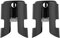 OWO Champagne Bottle Stoppers Stainless Steel, Reusable Champagne Cork & Saver Stopper, Leak Proof Prosecco & Sparkling Wine Plug, Bubble Retention Protection（Black, 2 Pack）