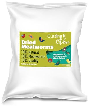 Dried Mealworms - Wild Bird Food 1L, 2L, 5L, 10L Tubs Buckets + REFILL BAGS (10L Refill Bag - 2kg)