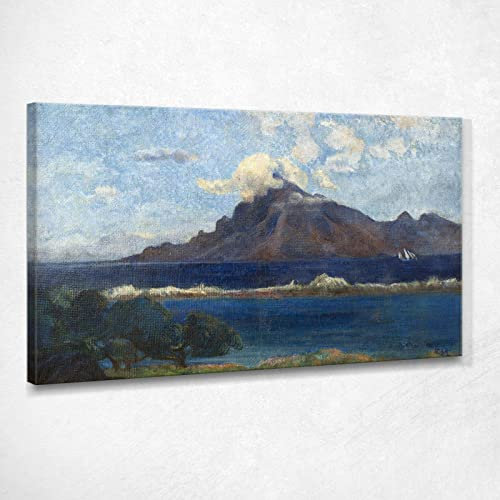 Landschaft Di Te Vaa Gauguin Paul Bild auf Leinwand pgg57, 125 x 75 cm