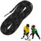Profi-Schnürsenkel für Eishockey-Schlittschuhe, gewachste Schnürsenkel, Anti-Gefrieren, Anti-Brüche, Schnürsenkel für Sport, Skifahren, Auch für Inlineskates & Rollschuhe geeignet,Hockey,schwarz