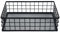 predolo Mesh Storage Box, Metal Wire Baskets, Organizer for Home, Office, Bathroom, Bedroom, Tray (black)