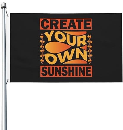 Garten Flagge Erstellen Sie Ihren Eigenen Sonnenschutz Dekorationen Flagge Durable Flaggen Banner Lustige Flagge Mit Ösen, Für Feiertage, Drinnen Und Draußen, 90x150cm